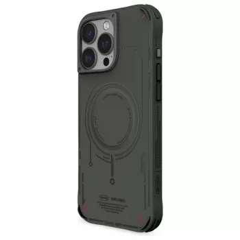 Capa Skinarma Mecha para iPhone 16 Pro 6,3 polegadas com carregamento magnético Olive