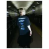 T-shirt Skinarma Asphalt L preta