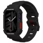 Capa com bracelete 2 em 1 SKINARMA Mecha para Apple Watch 45/44 mm preta