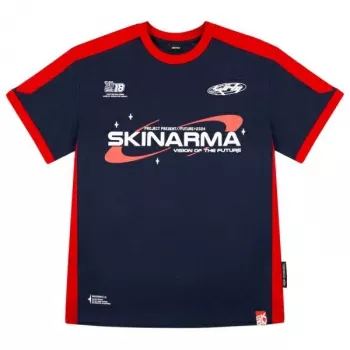 T-shirt SKINARMA Halo azul-marinho tamanho L
