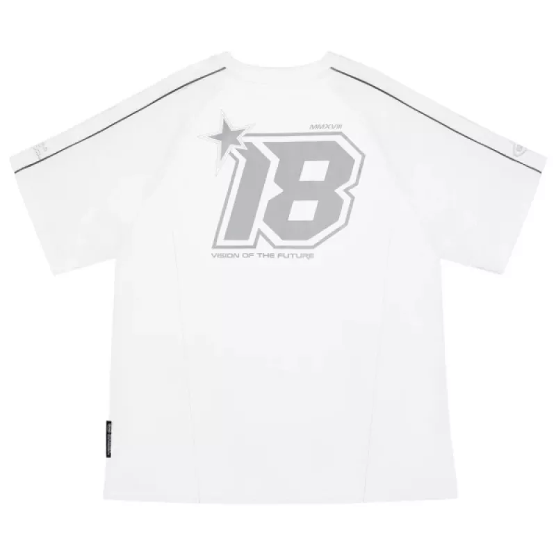 T-shirt Skinarma Delta M branca