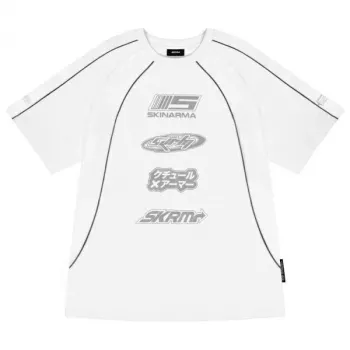 T-shirt Skinarma Delta L branca