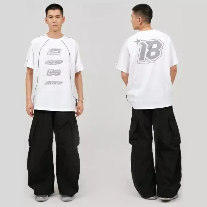 T-shirt Skinarma Delta L branca