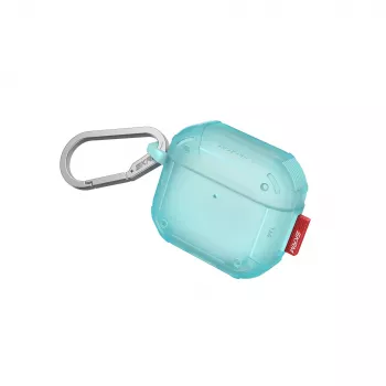 Capa Skinarma Mecha CE para AirPods 4 - turquesa