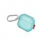 Capa Skinarma Mecha CE para AirPods 4 - turquesa