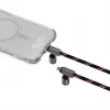 Cabo de cordão 2 em 1 USB-C para USB-C Skinarma Dyno Ve, 80 cm, preto