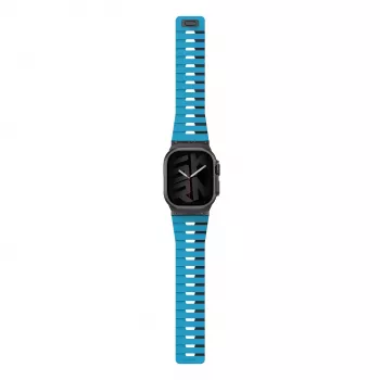 SKINARMA Gemini Pulseira para Apple Watch 49/46/45/44 mm Azul