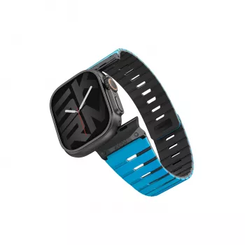 SKINARMA Gemini Pulseira para Apple Watch 49/46/45/44 mm Azul