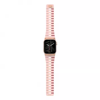 Skinarma Gemini Pulseira para Apple Watch 42/41/40 mm Rosa