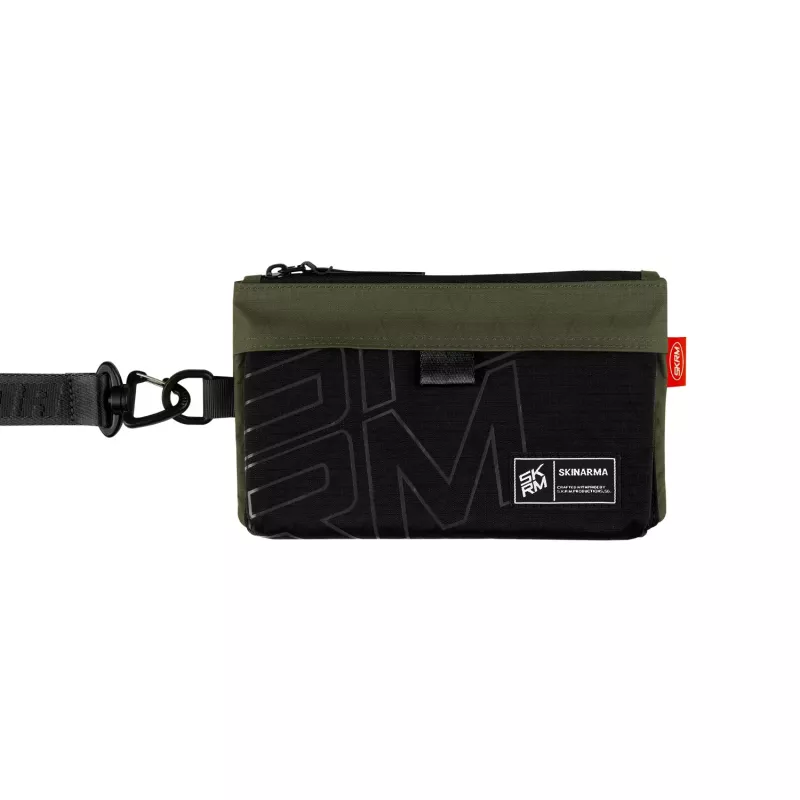 Skinarma Jager Bolsa Transversal para Telemóvel Verde Azeitona