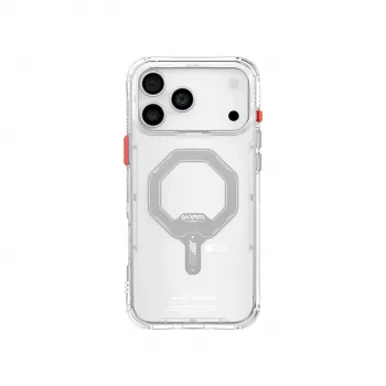 SKINARMA Saido Capa de Carregamento Magnética para Apple iPhone 17 Pro, Transparente