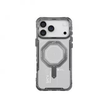Skinarma Magma Capa para iPhone 17 Pro Carregamento Magnético Graphite