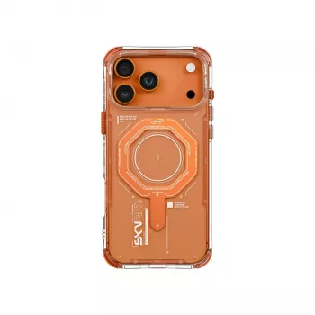 Skinarma Magma Capa Magnética para Apple iPhone 17 Pro - Laranja