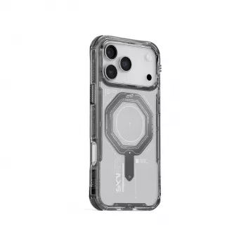 SKINARMA Magma Capa para iPhone 17 Pro Max Carregamento Magnético Graphite