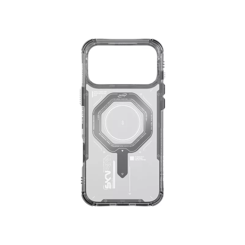 SKINARMA Magma Capa para iPhone 17 Pro Max Carregamento Magnético Graphite