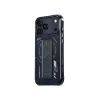 SKINARMA Helio Capa para iPhone 17 Pro Carregamento Magnético + Grip Stand Graphite