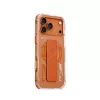 Skinarma Helio Capa para iPhone 17 Pro Max Carregamento Magnético + Grip Stand Laranja