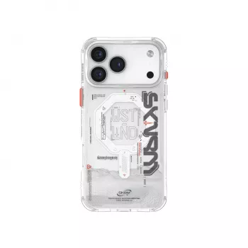 Capa Skinarma Sonix para Apple iPhone 17 Pro com carregamento magnético, transparente