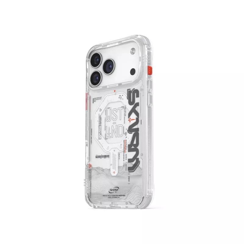 Capa Skinarma Sonix para Apple iPhone 17 Pro com carregamento magnético, transparente