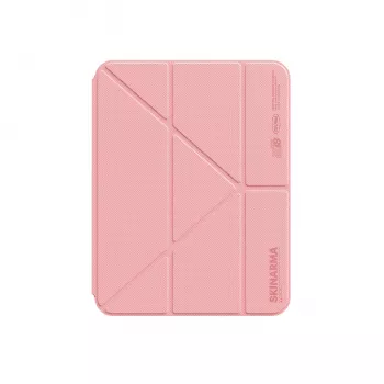 Capa tipo folio Skinarma Zeta para iPad Air 11 M2 2024 / M3 2025 / M4 2026, rosa