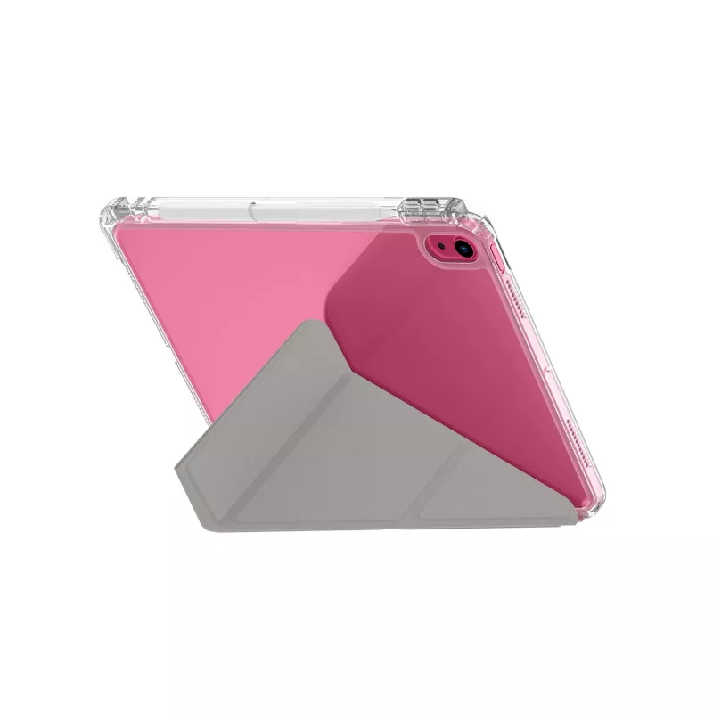Capa tipo folio Skinarma Zeta para iPad 11 A16 (2025) / iPad 10,9 10.ª geração (2022) - rosa
