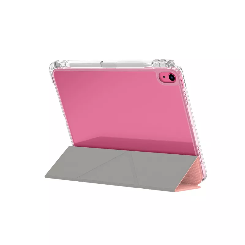 Capa tipo folio Skinarma Zeta para iPad 11 A16 (2025) / iPad 10,9 10.ª geração (2022) - rosa