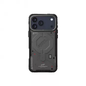 Capa Skinarma Vigor MagSafe para iPhone 17 Pro, grafite