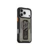 Capa Skinarma Aegis para iPhone 17 Pro com carregamento magnético + suporte com pega, cinzento