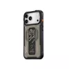 Capa Skinarma Aegis para iPhone 17 Pro com carregamento magnético + suporte com pega, cinzento
