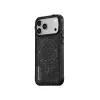 Capa Skinarma Vektor MagSafe para iPhone 17 Pro, Onyx Black