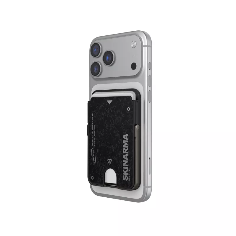 Skinarma Vektor Magnetic Smart Kick-Stand capa carteira, Onyx