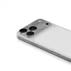 Skinarma Sonix protetor de lente da câmara em alumínio total para iPhone 17 Pro Max, prateado, Skin000389