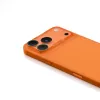 Protetor de lente da câmara totalmente mate Skinarma Magma para Apple iPhone 17 Pro - laranja