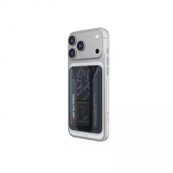 Skinarma Kado Aegis Suporte de Cartão Magnético com Grip Navy Blue