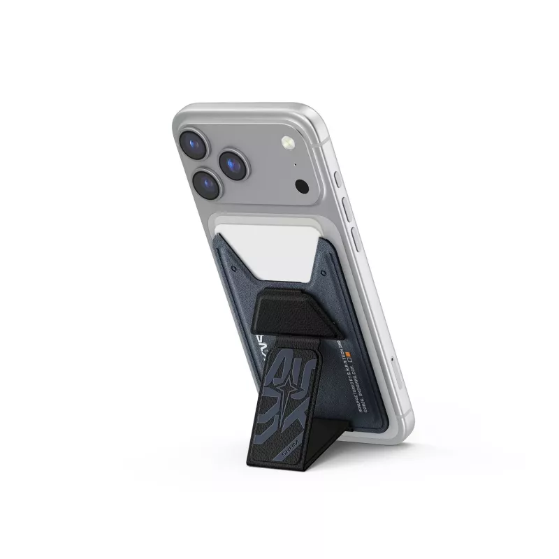 Skinarma Kado Aegis Suporte de Cartão Magnético com Grip Navy Blue