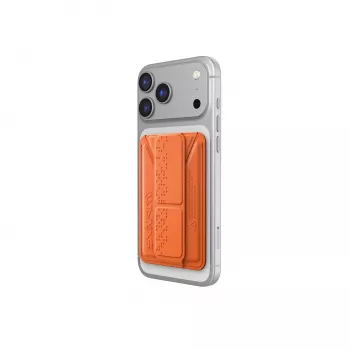 SKINARMA Kado Haxa Suporte de Cartão Magnético com Grip Orange