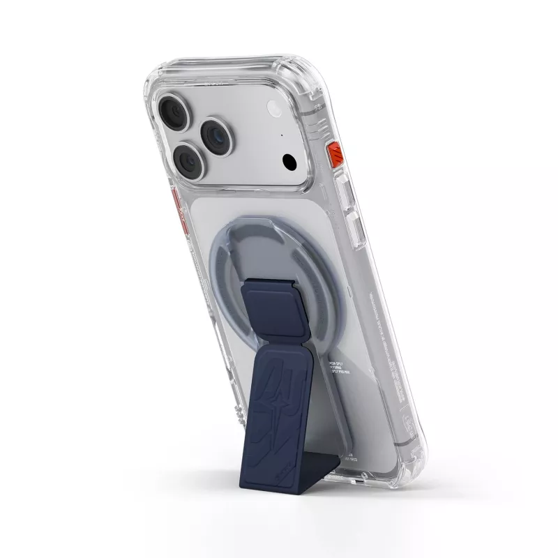 SKINARMA Arch XEPhaze Smart Grip-Stand Suporte e Grip Magnético para Telemóvel Azul