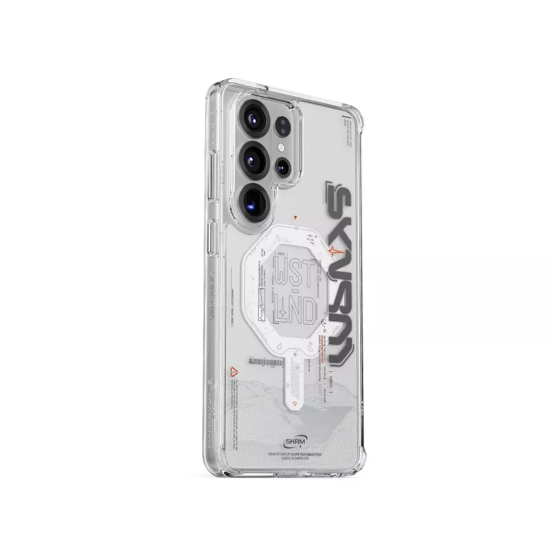 Skinarma Sonix Capa Traseira Híbrida para Samsung Galaxy S26 Ultra, Transparente