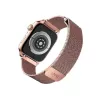 UNIQ Dante Bracelete para Apple Watch Aço Inoxidável Roségold 38/40/41mm Série 1-9 SE