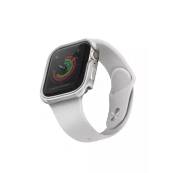 UNIQ Valencia Capa para Apple Watch Série 4/5/6/SE/SE3 40mm - Titanium Silver
