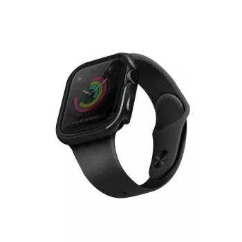 UNIQ Valencia Capa para Apple Watch Série 4/5/6/SE/SE3 40mm Gunmetal Grey
