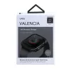 UNIQ Valencia Capa para Apple Watch Série 4/5/6/SE/SE3 40mm Gunmetal Grey