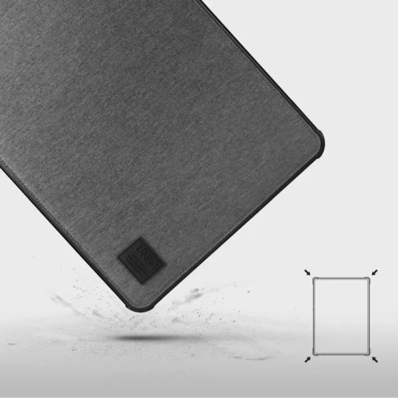 Mala para portátil UNIQ Dfender 16 polegadas Charcoal Black