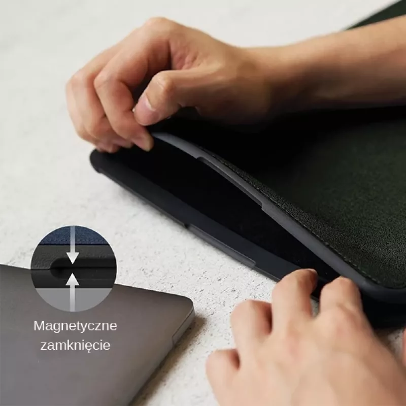 Mala para portátil UNIQ Dfender 16 polegadas Marl Grey