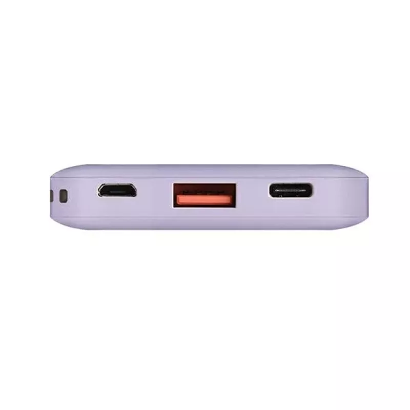 Power bank UNIQ Fuele Mini 8000mAh USB-C 18W PD Fast Charge lavanda