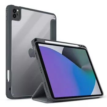 UNIQ Moven Capa para iPad Pro 11 (2021/2020) e iPad Air 10.9 (2022/2020) com proteção antimicrobiana - Cinzento antracite