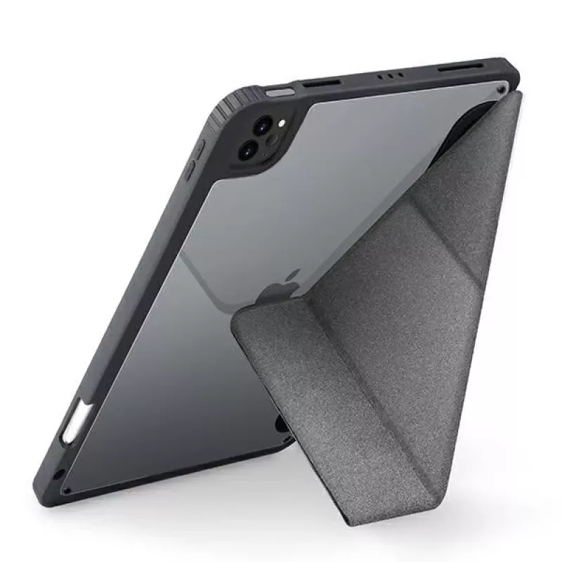 UNIQ Moven Capa Folio para iPad 10.2 (2021/2020/2019) - Cinzento antracite