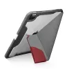 UNIQ Trexa Capa para iPad Pro 11 polegadas 2021/2020 e iPad Air 10,9 polegadas 2022/2020, antimicrobiano, Vermelho