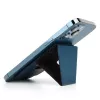 Suporte de telemóvel com porta-cartões UNIQ Lyft Magnetic Snap-On - azul