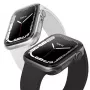 UNIQ Glase Capa Protetora para Apple Watch Série 7/8/9 41mm Pacote Duplo Clear & Smoke